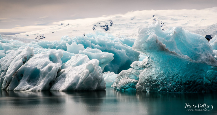 Gletschermeer van Jökulsárlón