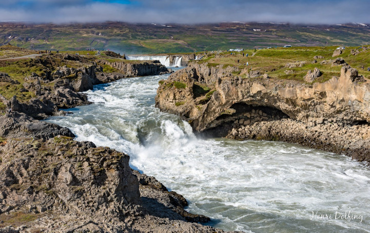 Goðafoss waterval